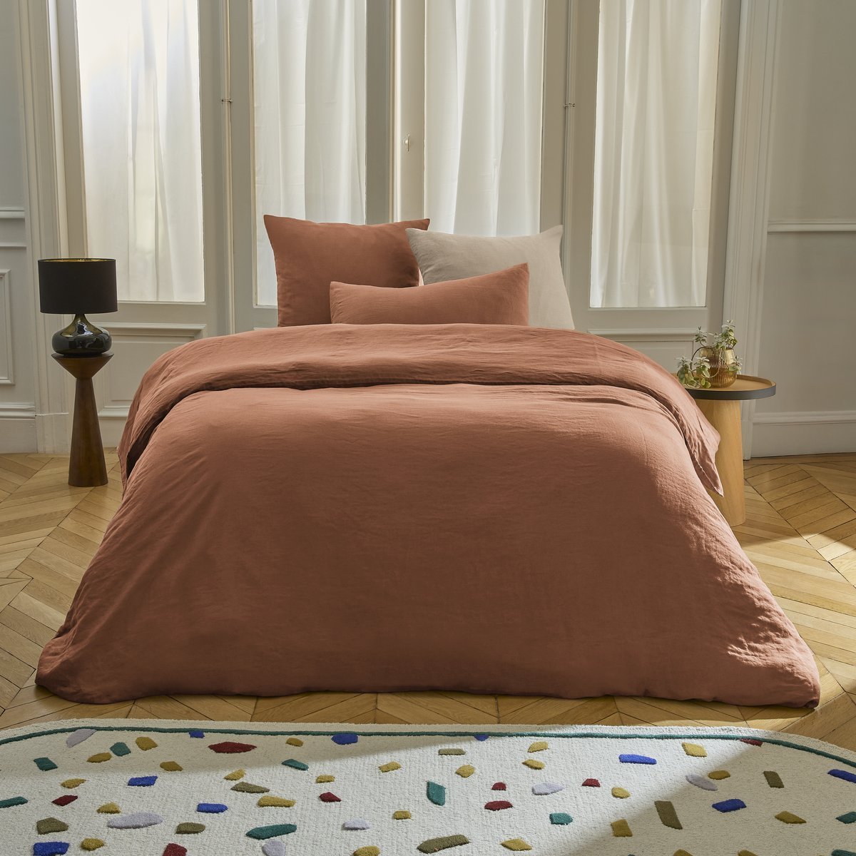 HOUSSE DE COUETTE Brunel · Brun