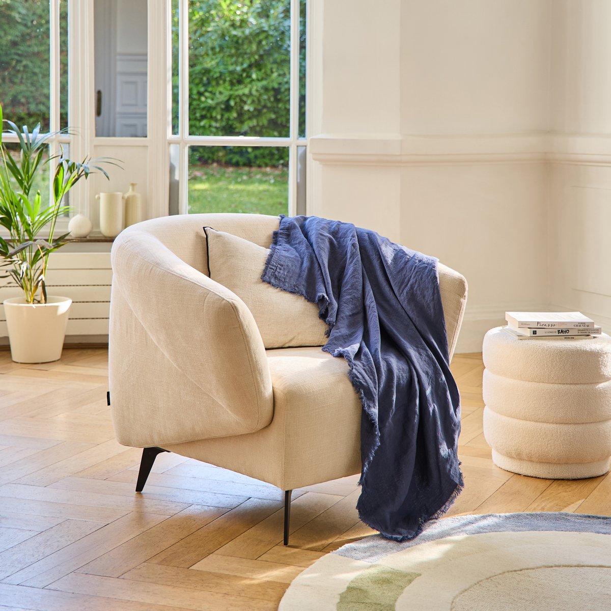 PLAID Brunelle · Bleu Marine