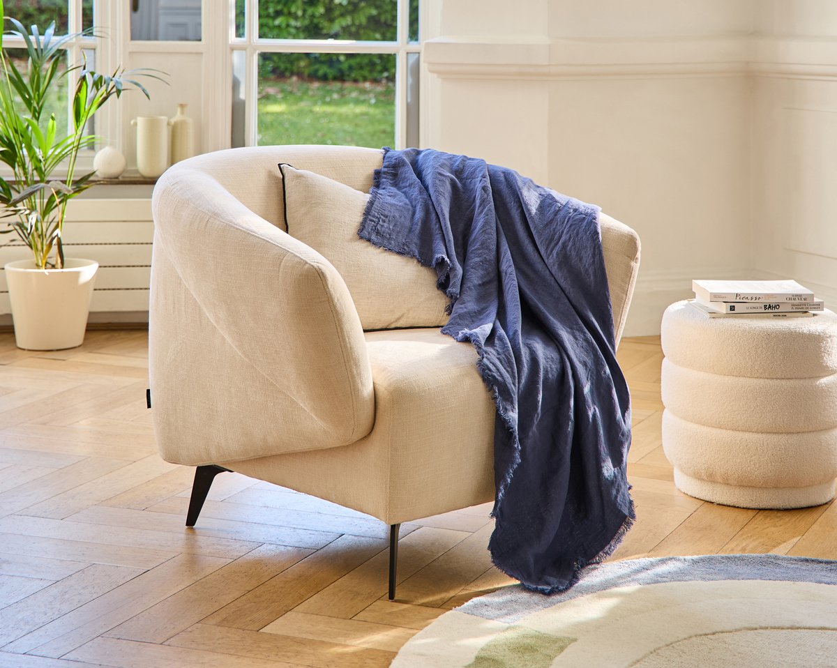 PLAID Brunelle · Bleu Marine