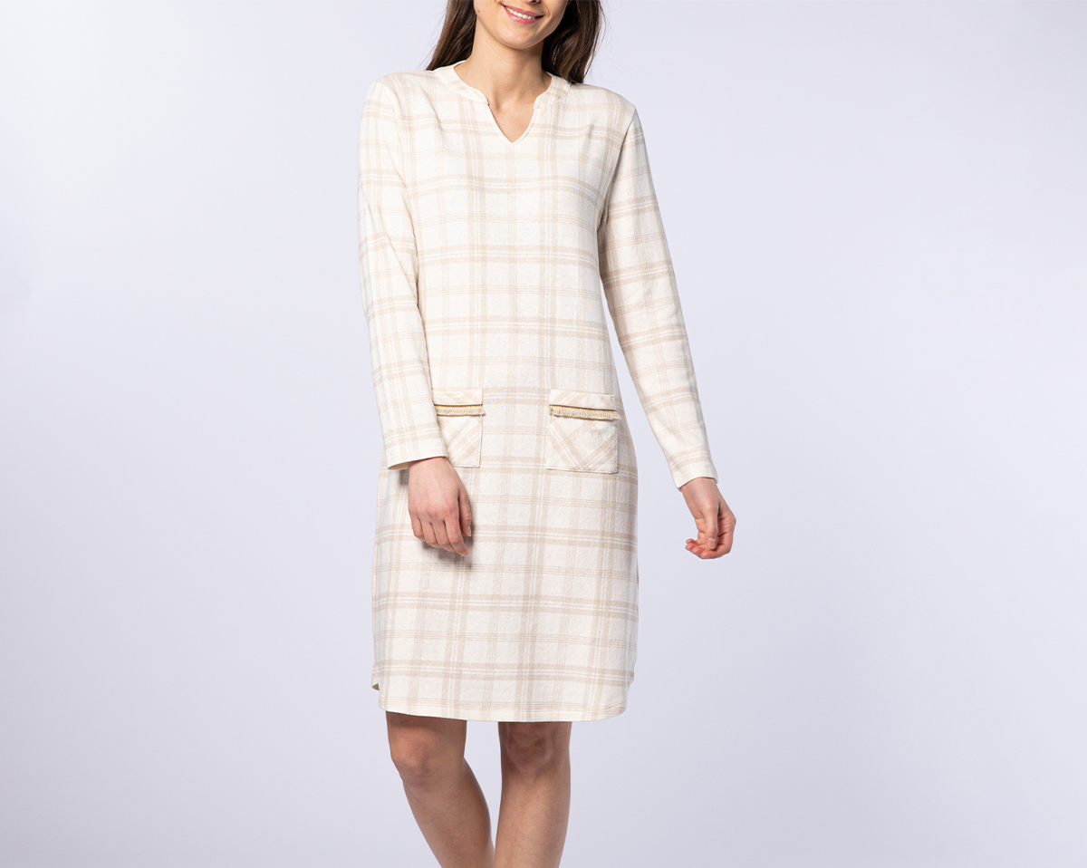 anne de solène LIQUETTE MANCHES LONGUES Lodge · beige