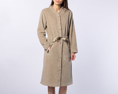 PEIGNOIR Micro · beige chiné