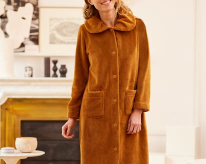 PEIGNOIR LONG A BOUTONS Must · miel