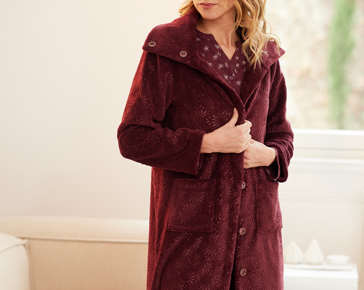 PEIGNOIR Nymphe · prune