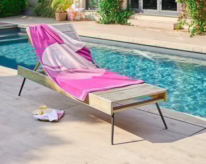 DRAP DE PLAGE Clarisse · Fushia