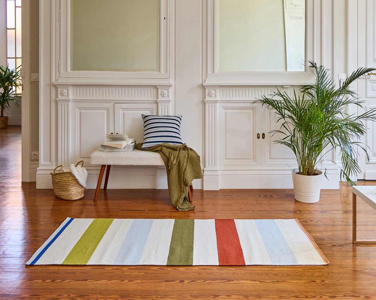 TAPIS Claudie · Multicolore Vert