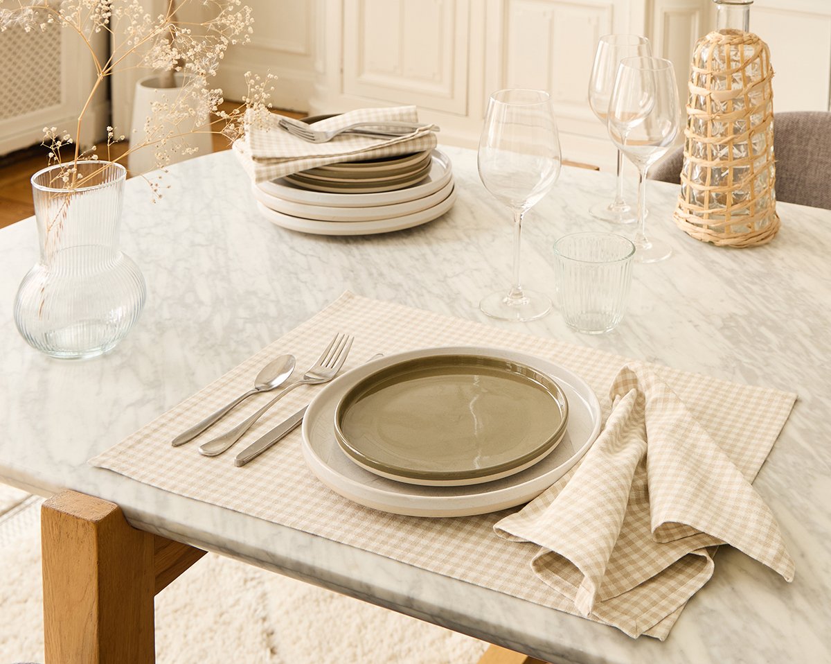 SET DE TABLE Colette · Beige