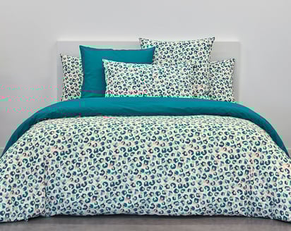 SET DUVET COVER + SHAM Léopard