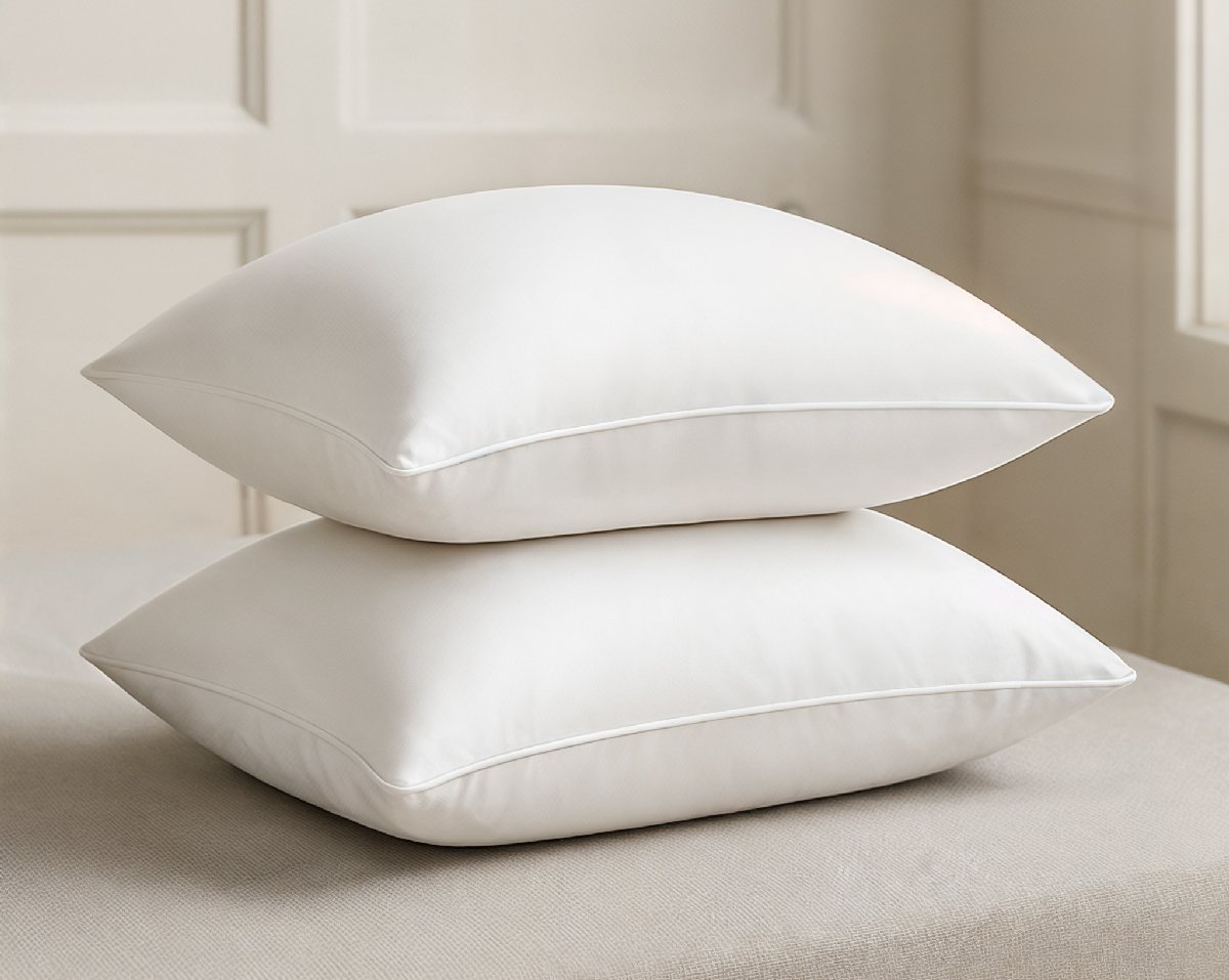 LOT DE 2 OREILLERS Esprit Cosy Anti·acariens · Moelleux