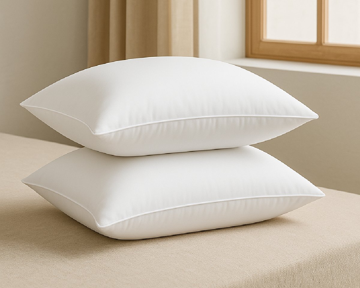 LOT DE 2 OREILLERS Extra Gonflant · Ferme