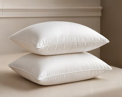 LOT DE 2 OREILLERS HOTEL Confort Toucher Duvet · Medium