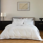 HOUSSE DE COUETTE Louvre · Blanc/Blanc