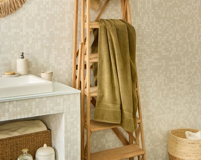 DRAP DE DOUCHE Nahia · Bronze