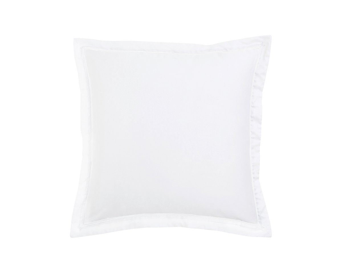 anne de solène TAIE D'OREILLER Breteuil · Blanc/Blanc
