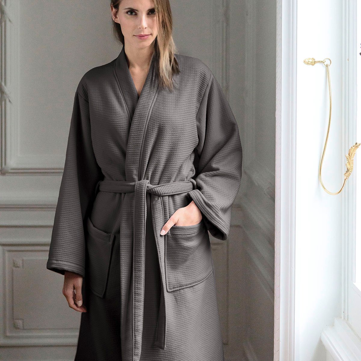 PEIGNOIR Naïade · Gris