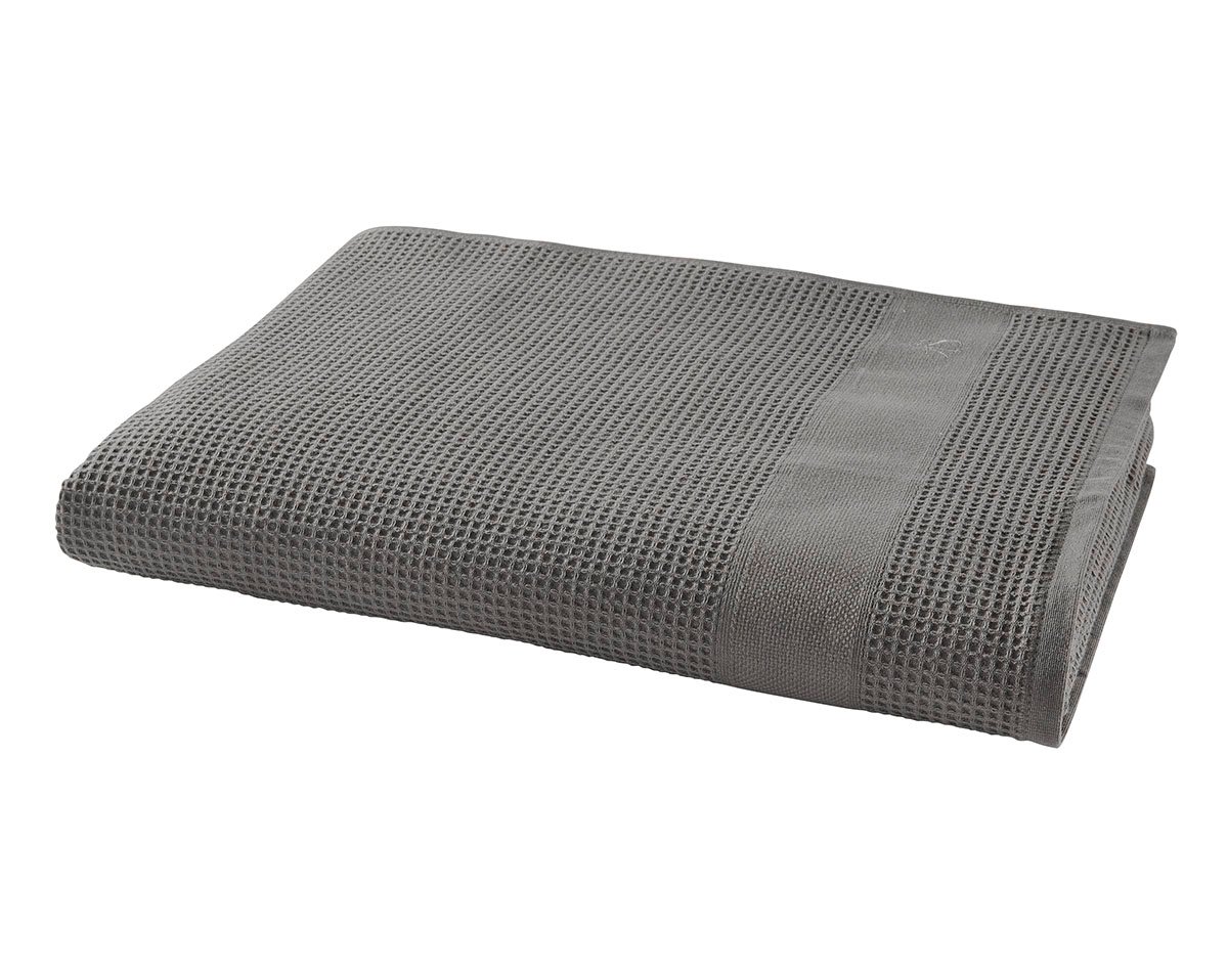 anne de solène DRAP DE DOUCHE Naïade · Gris