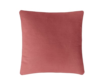 Coussin Aquarelle · Terre de sienne