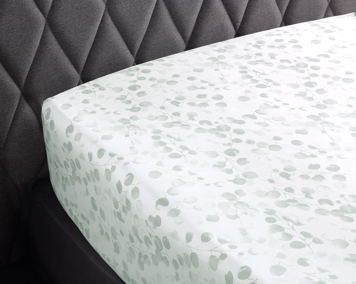 FITTED SHEET Rosée · Sauge