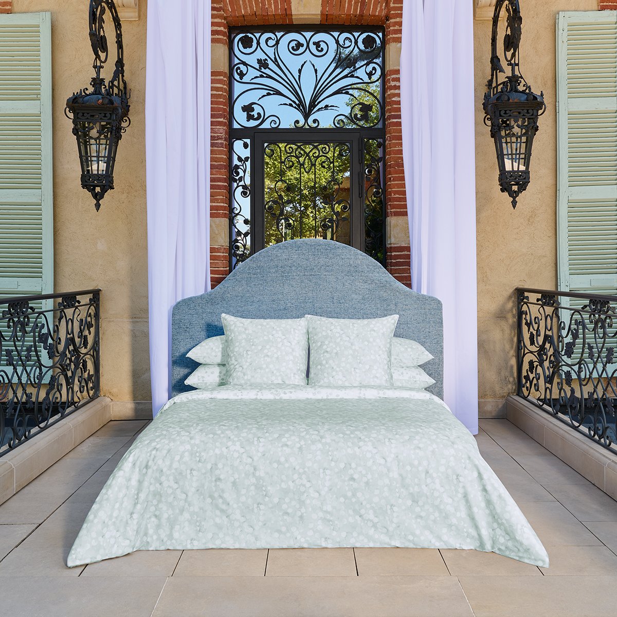 DUVET COVER Rosée · Sauge