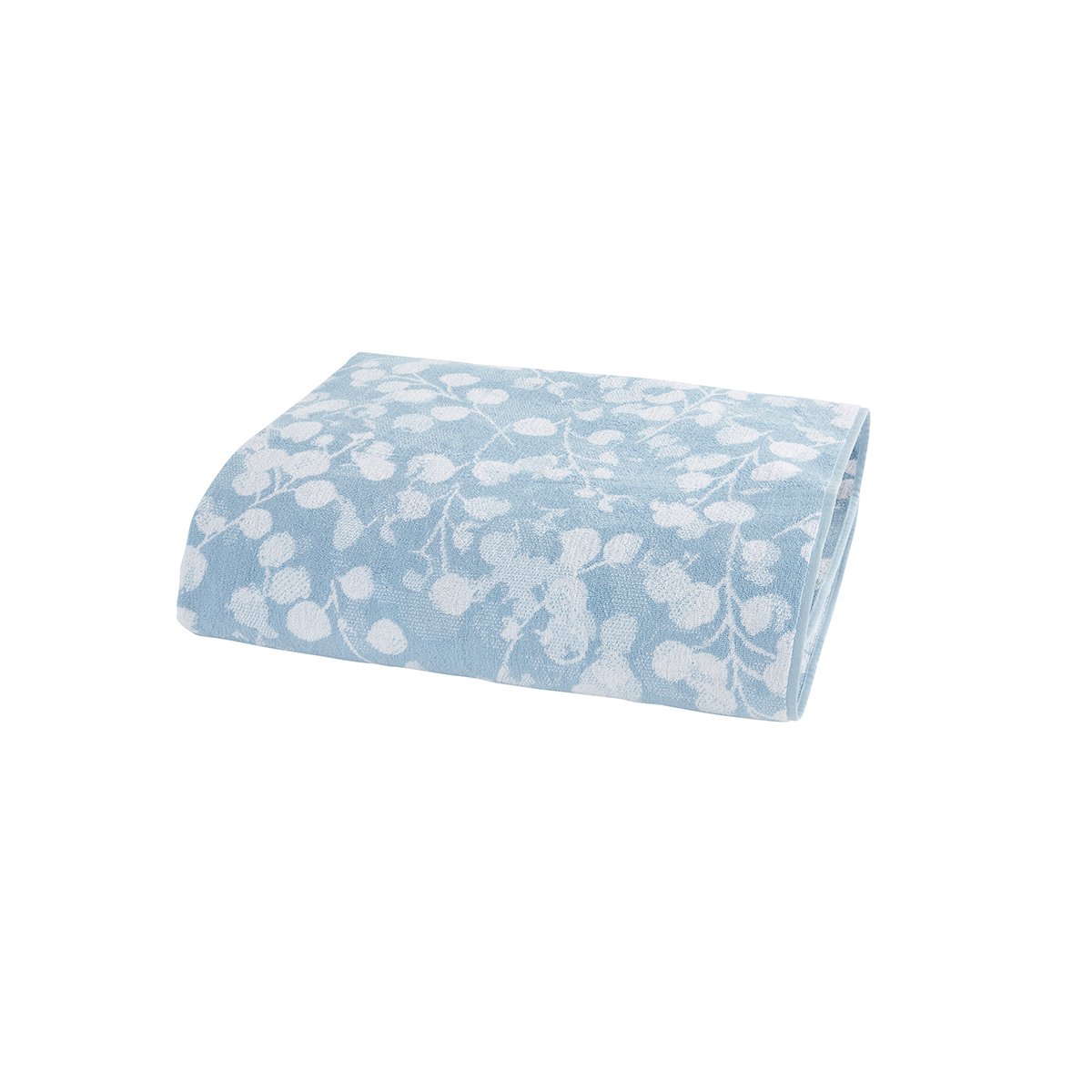 BATH SHEET Rosée · Bleu