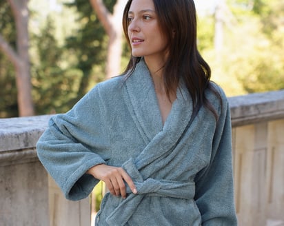PEIGNOIR CHÂLE Bulle · Gentiane