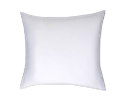 TAIE D'OREILLER Pure White Satin Lavé · Blanc · Finition Blanc
