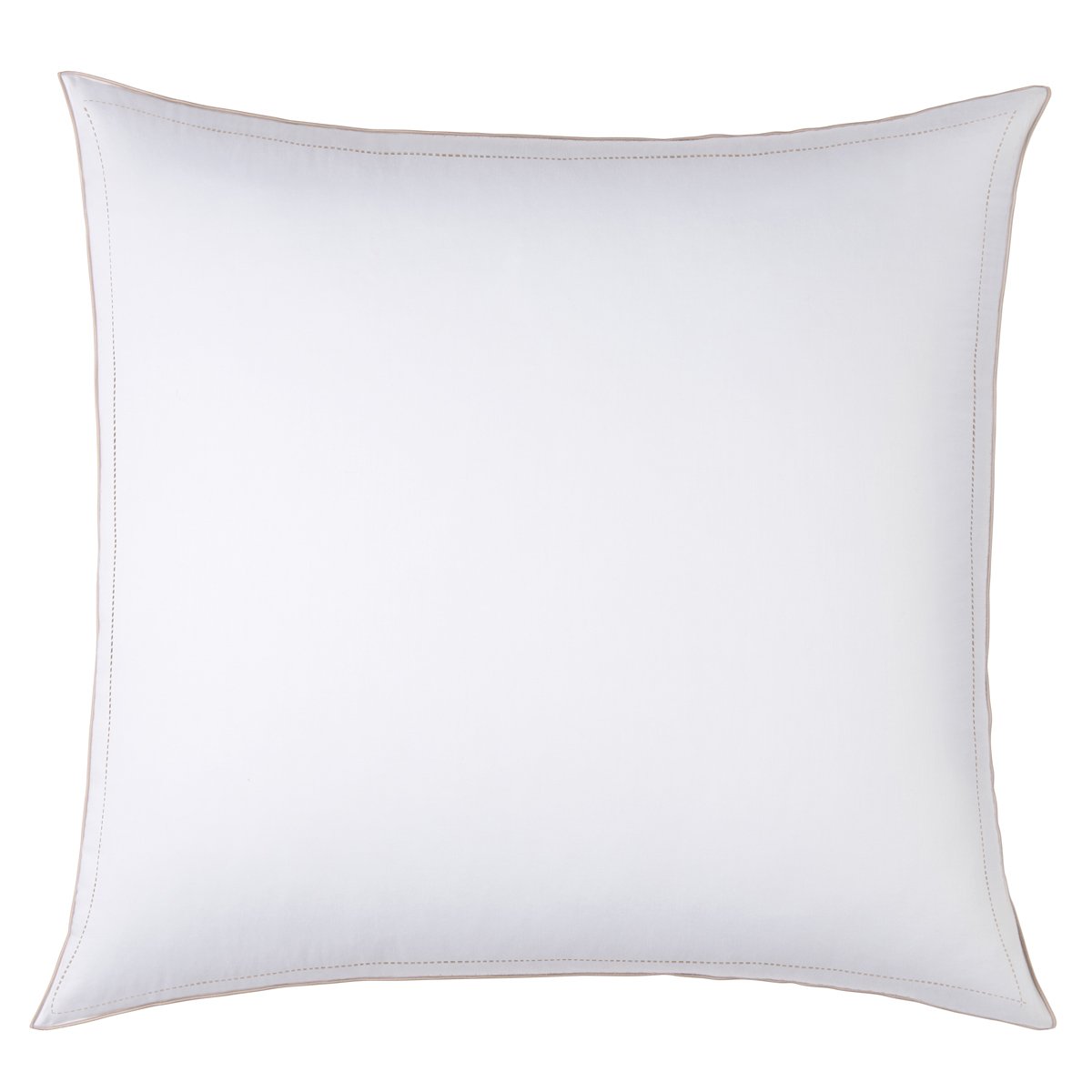 TAIE D'OREILLER Pure White Satin Lavé · Blanc ·  Finition Sable