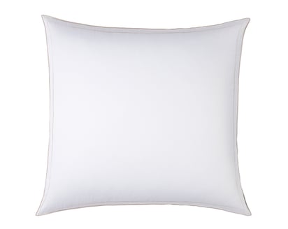 TAIE D'OREILLER Pure White Satin Lavé · Blanc ·  Finition Sable