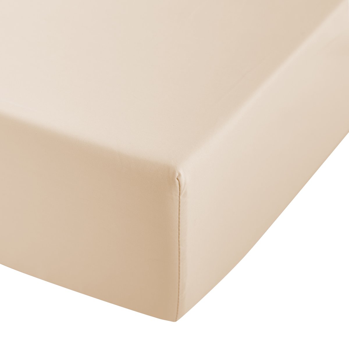 Drap housse Amance · Ivoire