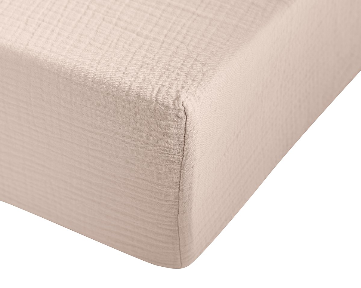 Drap Housse Arielle · Rose poudré