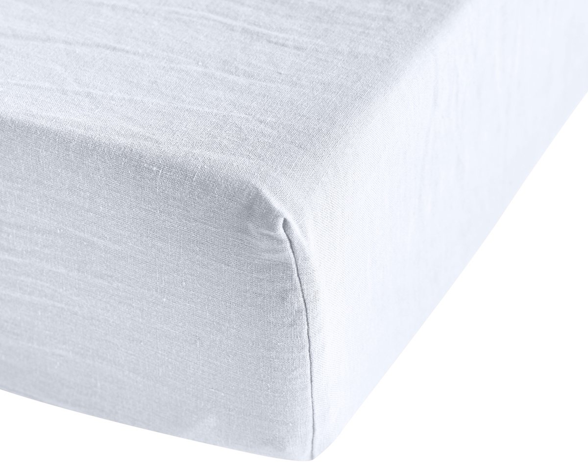 Drap housse Brunelle · Blanc