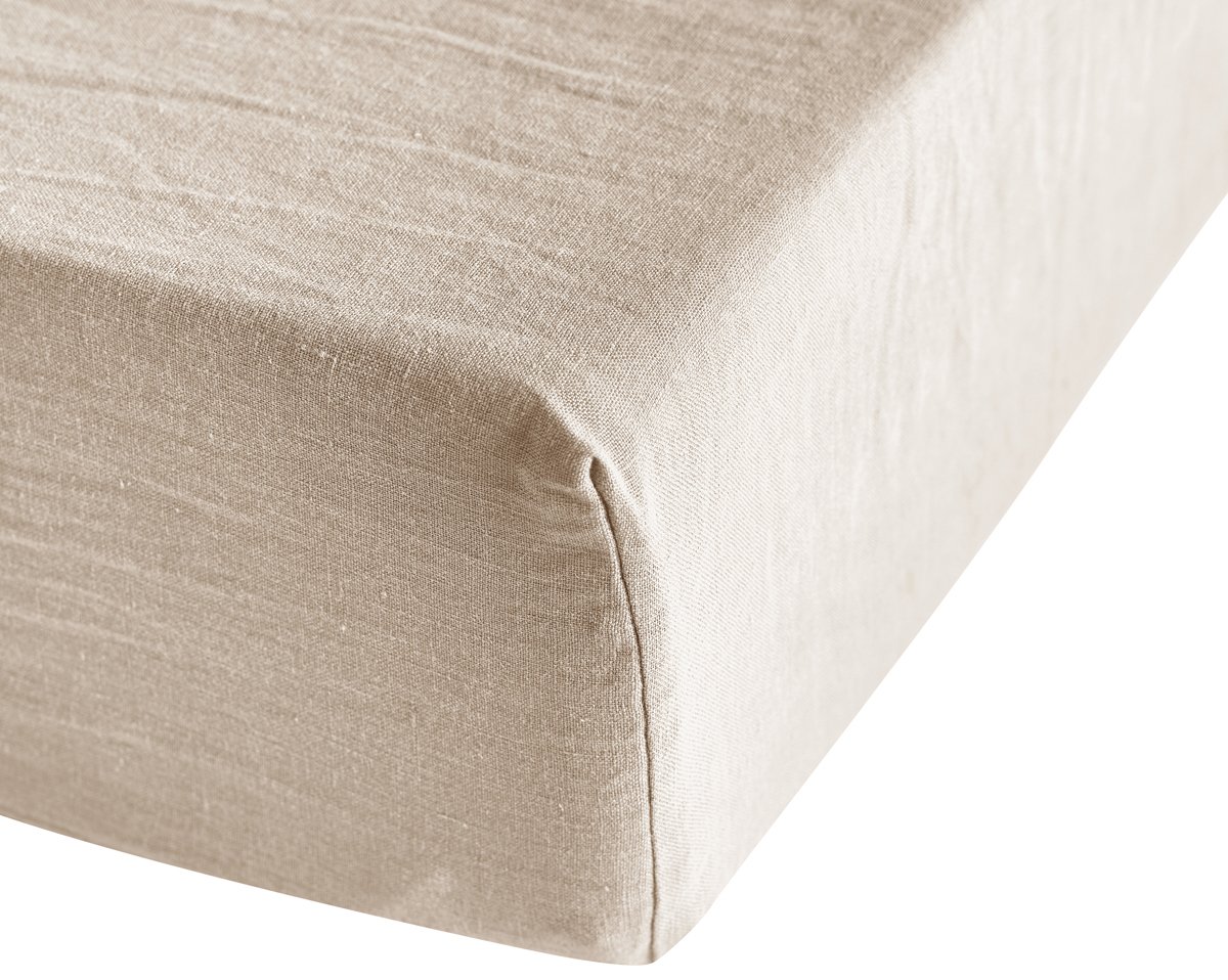 Drap housse Brunelle · Naturel