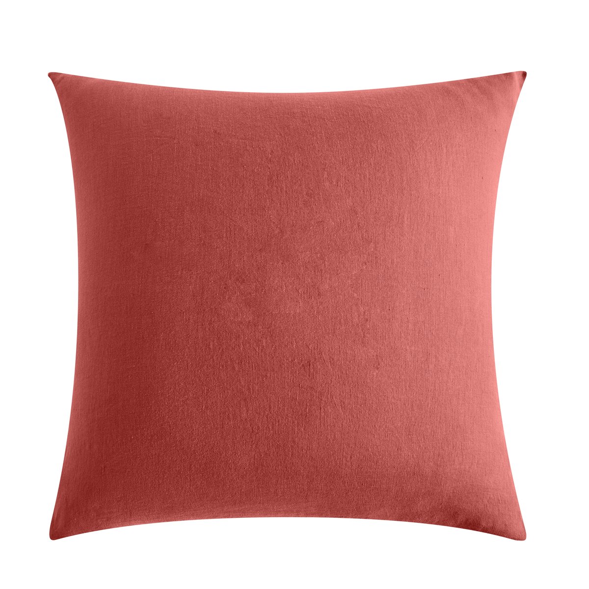 Taie d'oreiller Brunelle · Terracotta