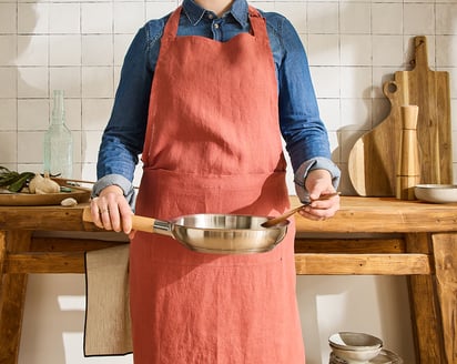 TABLIER Brunelle ·  Terracotta