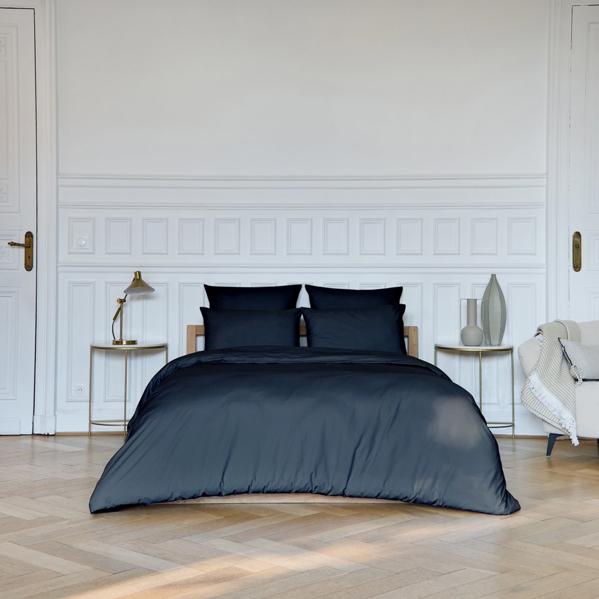 Housse de couette Amance · Noir