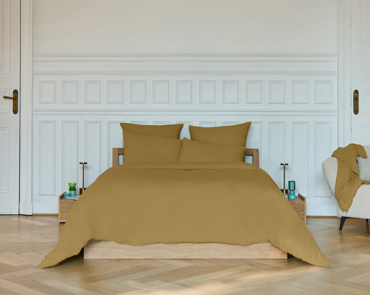Housse de couette Arielle · Bronze