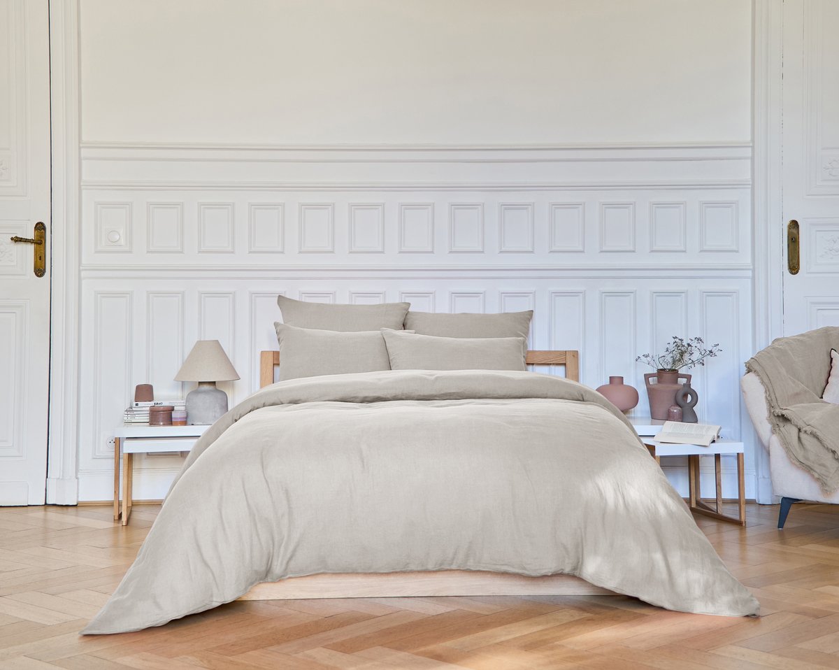 Housse de couette Brunelle · Naturel