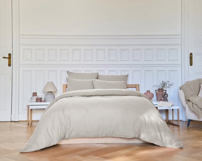 Housse de couette Brunelle · Naturel