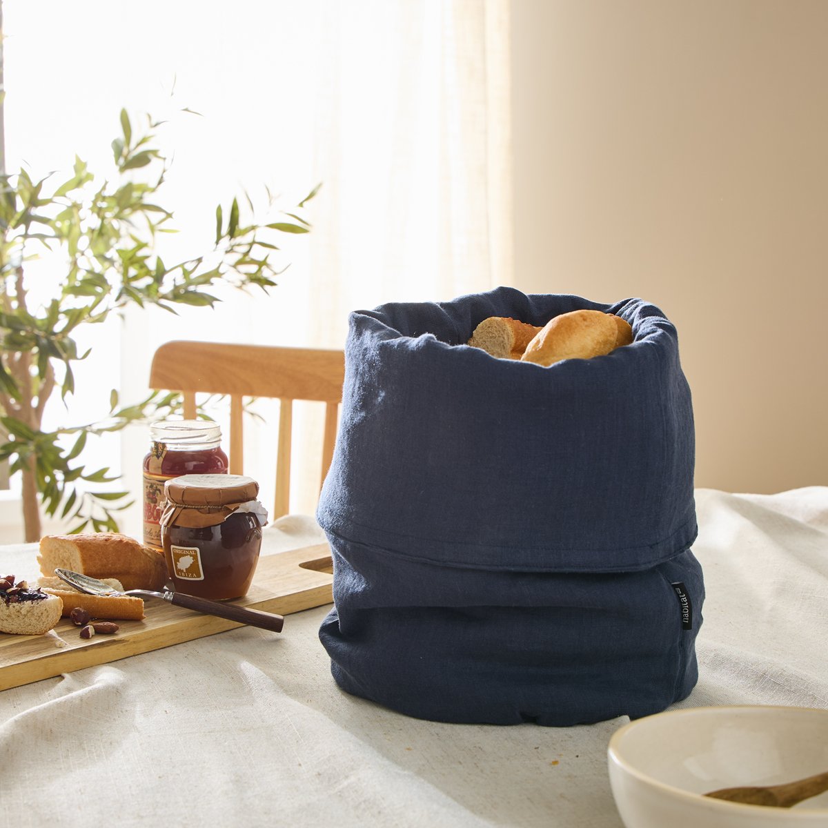 PANIERE A PAIN Brunelle · Bleu Marine