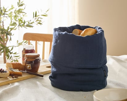 PANIERE A PAIN Brunelle ·  Bleu Marine