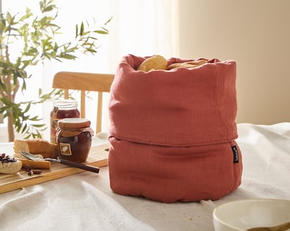 PANIERE A PAIN Brunelle · Terracotta