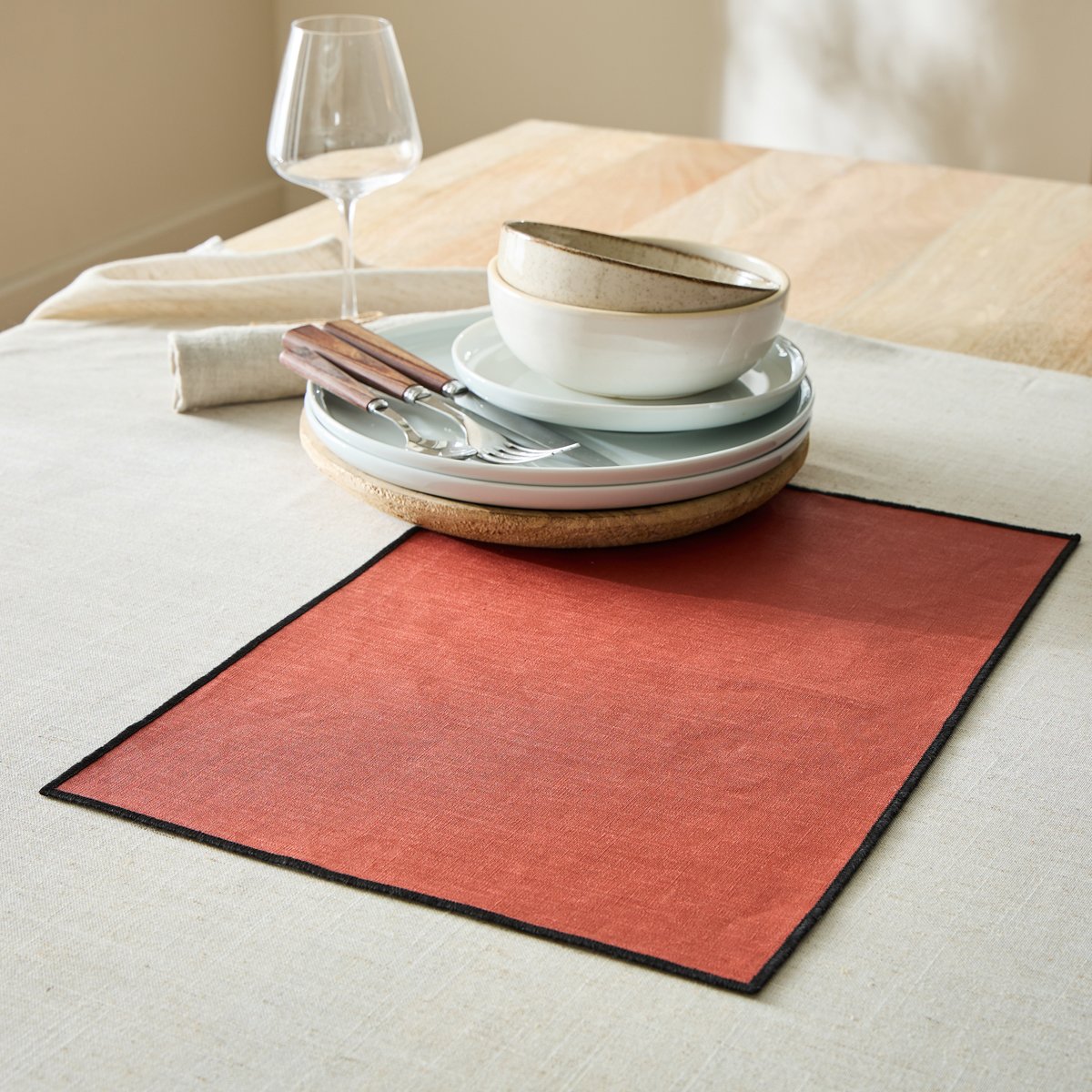 SET DE TABLE Brunelle · Terracotta