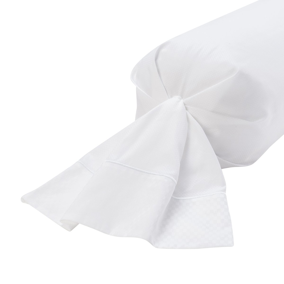 TAIE DE TRAVERSIN Bord De Mer · Blanc/Blanc