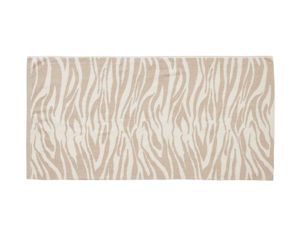 SERVIETTE Zèbre · Beige