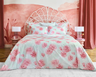 Linge de lit imprimé
